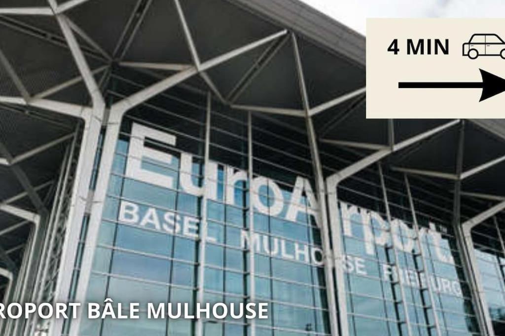 Ferienwohnung Le Spot, Proche Euroairport Saint-Louis  Exterior foto